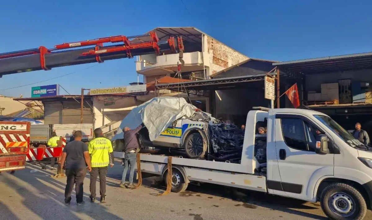 1 Polisin Şehit Olduğu Kazada Yaralanan Trafik Polisi de Kurtarılamadı