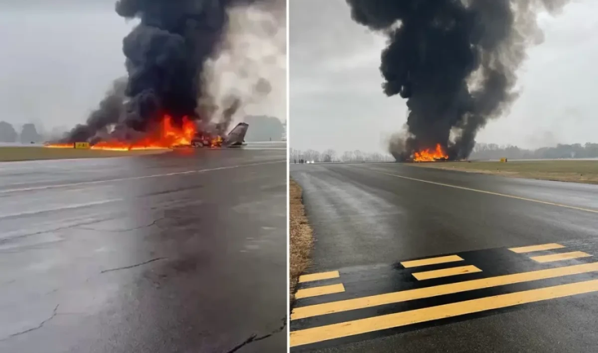 ABD’de İş Jeti Kazası: İniş Sırasında Faciaya Dönüştü