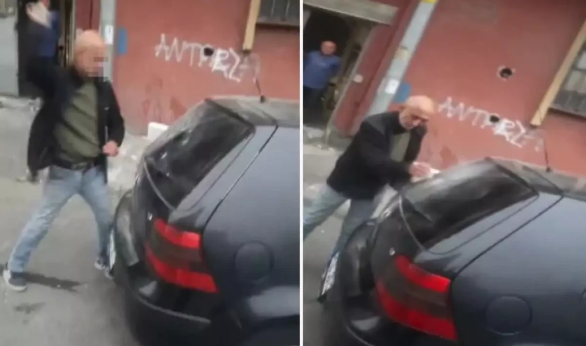 Alkollü İsim, Esnafın Araç Camını Taşla Parçaladı