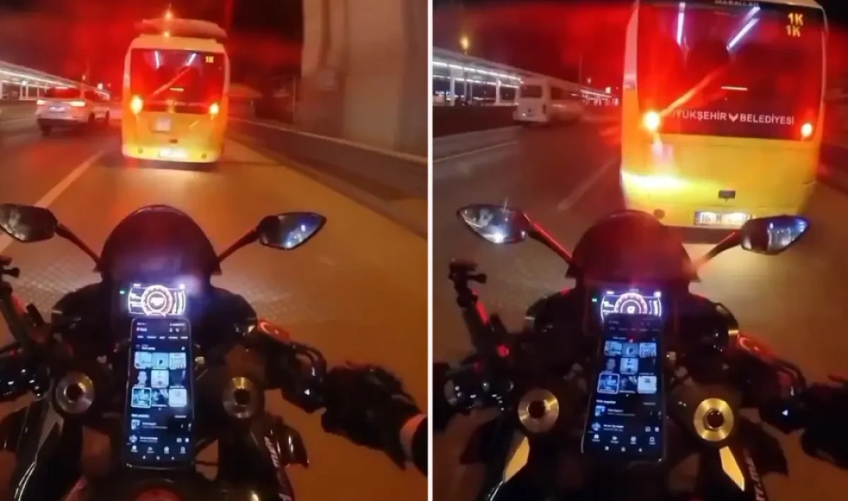 “Allah’ım Sana Geliyorum” Diyen Motosikletlinin Dramı