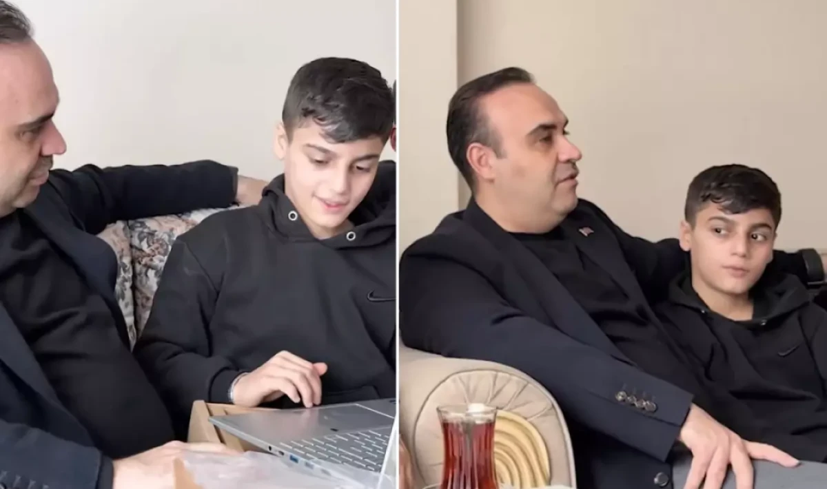 Altın Dolu Çantayı Sahibine Teslim Eden İki Çocuğa Bakan Kacır’dan Ödül