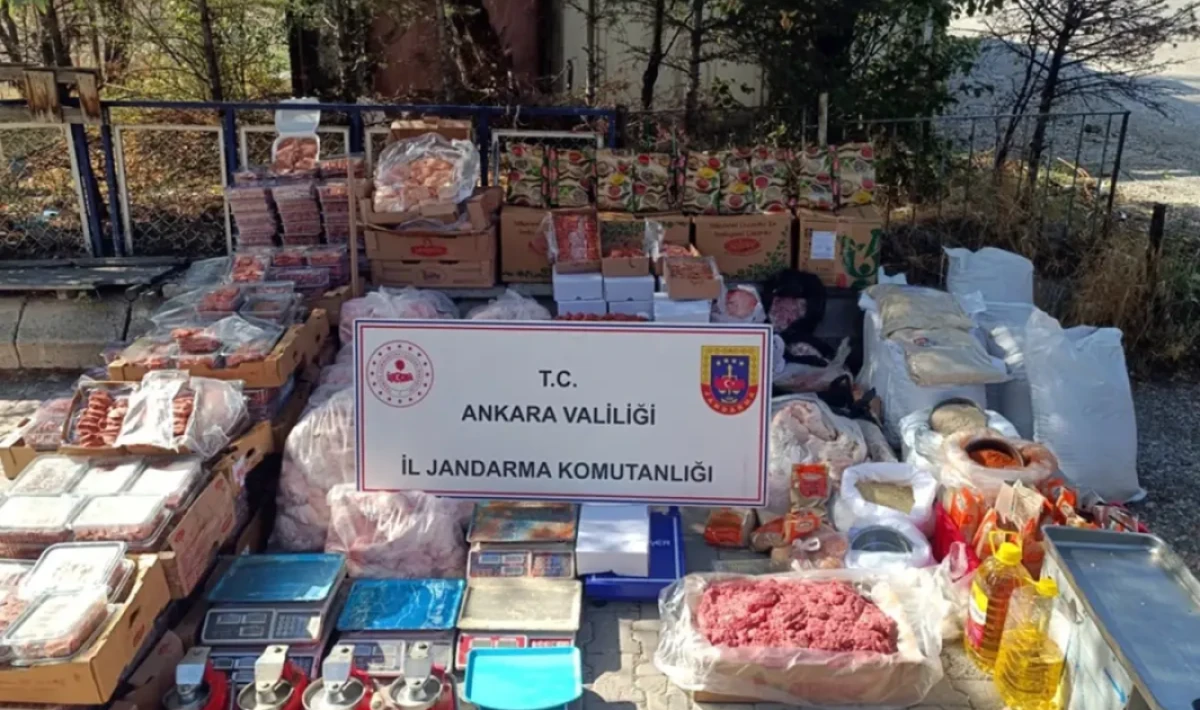 Ankara’da Bozuk Gıda Operasyonu: 1 Ton 200 Kilo Ele Geçirildi
