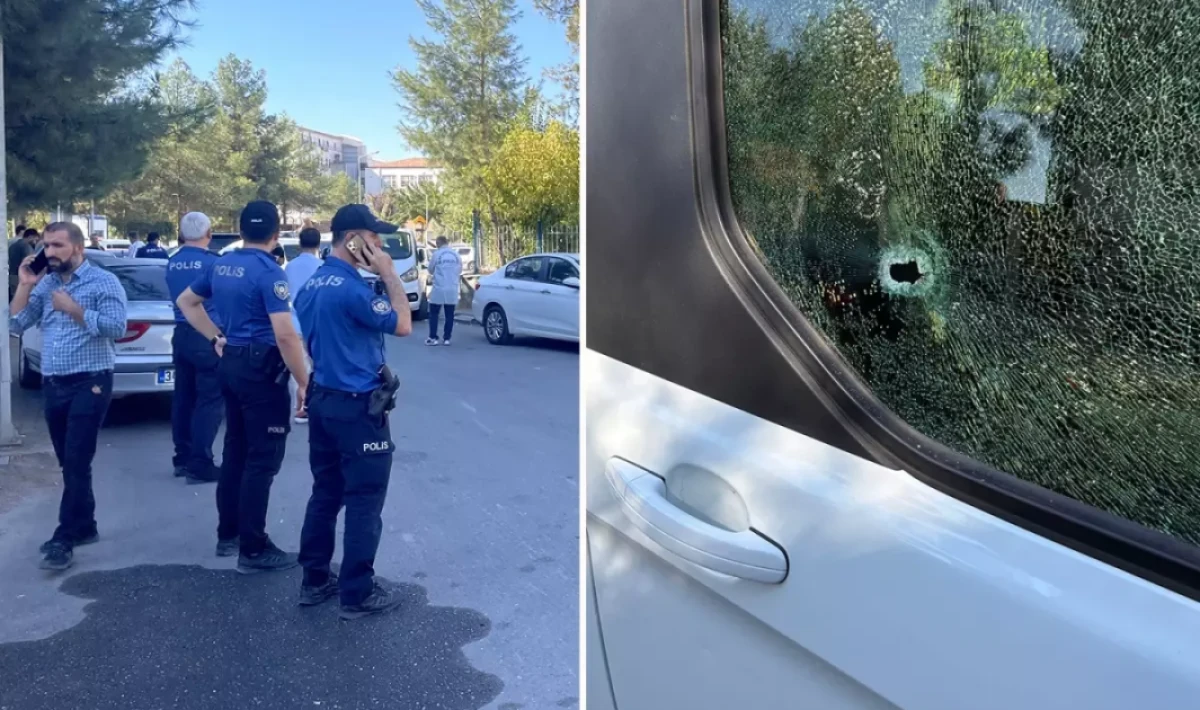 Batman'da Lise Önünde Silahlı Kavga: Araçlar Zarar Gördü