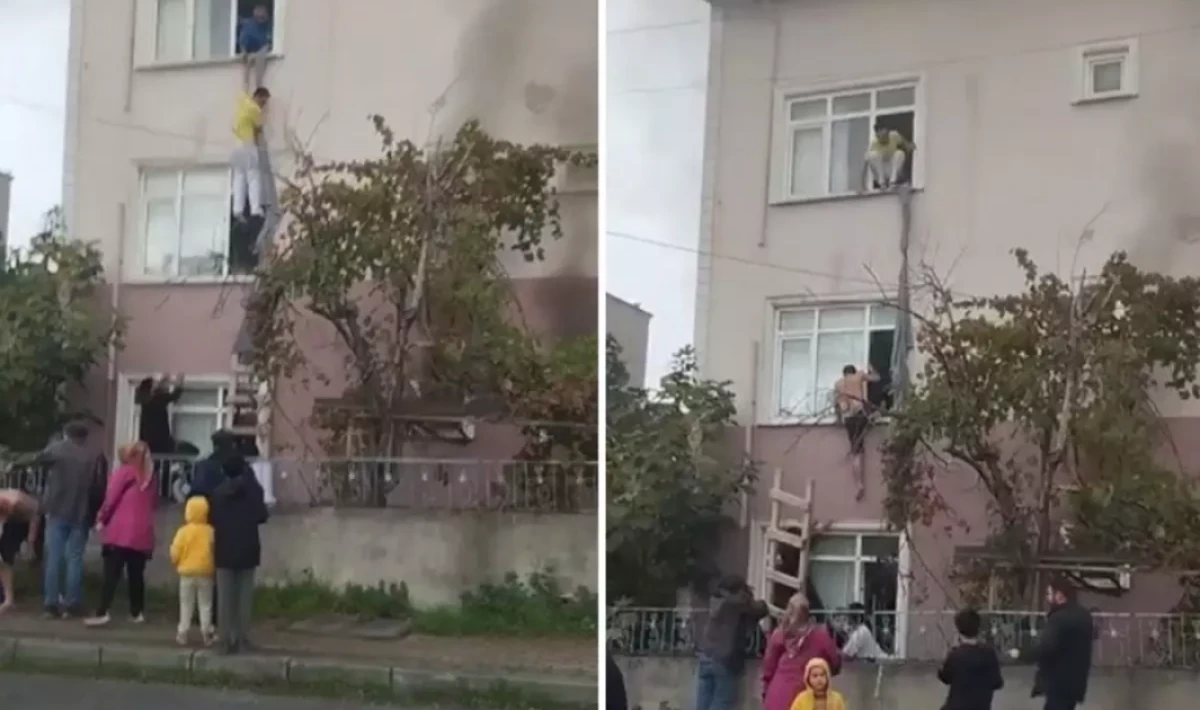 Bazı İşçiler Bıçak Çekip Sonra Binayı Yaktı — Olay Şiddet ve Vandalizmle Sonuçlandı