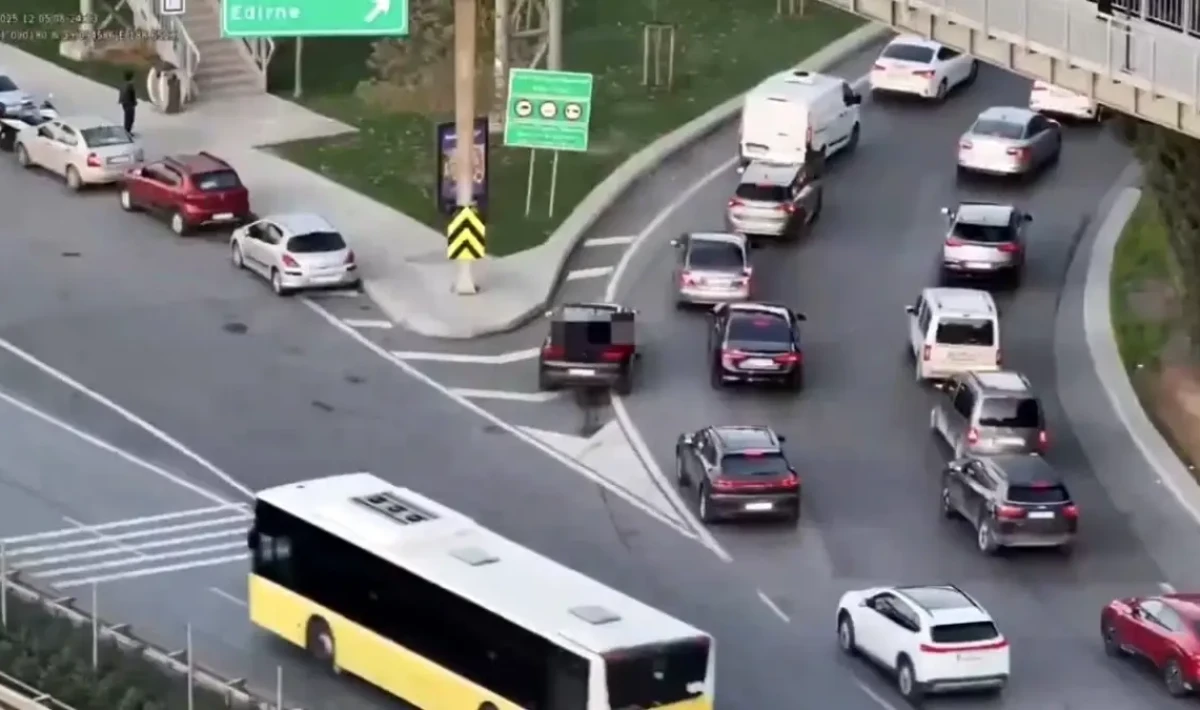 Beykoz’da dron destekli denetim: Şerit ihlali yapan 32 sürücüye 69 bin lira ceza