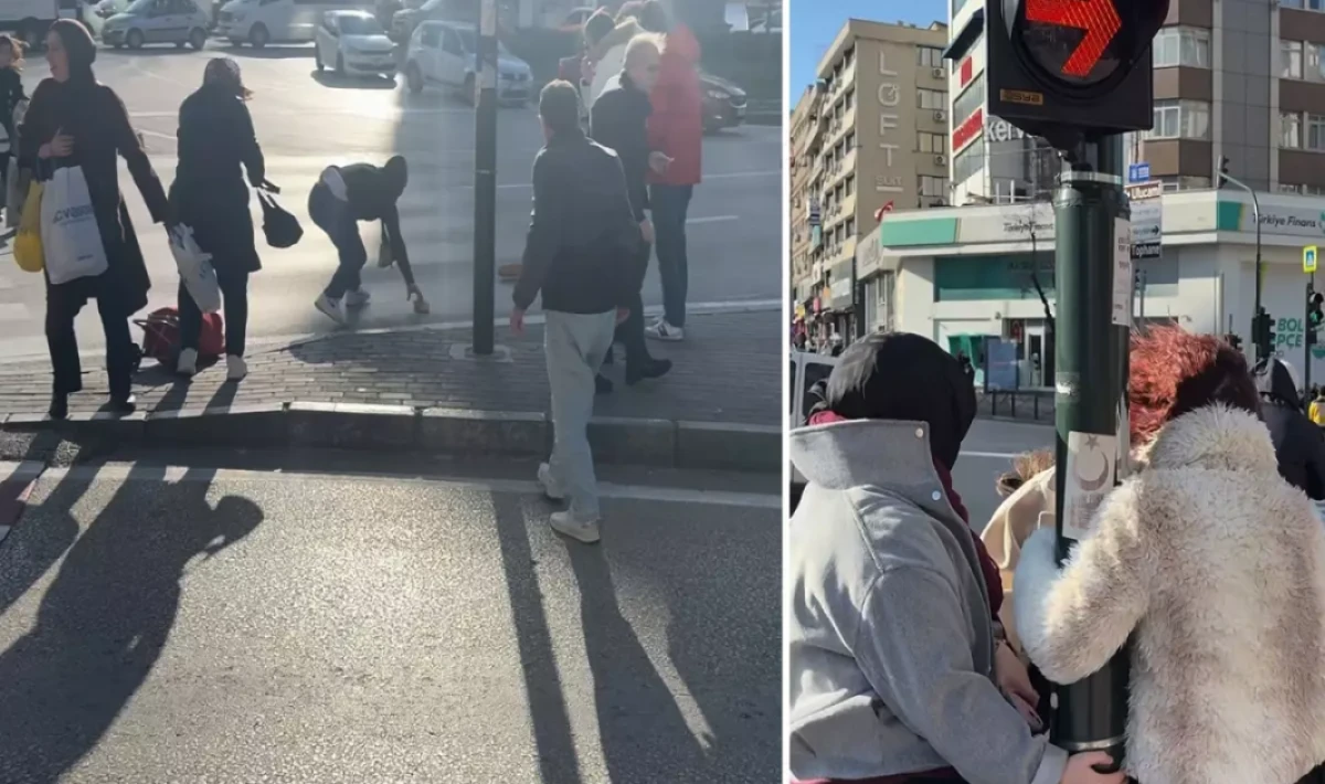 Bursa’da Şiddetli Lodos Hayatı Olumsuz Etkiledi: Vatandaşlar Direklere Tutundu