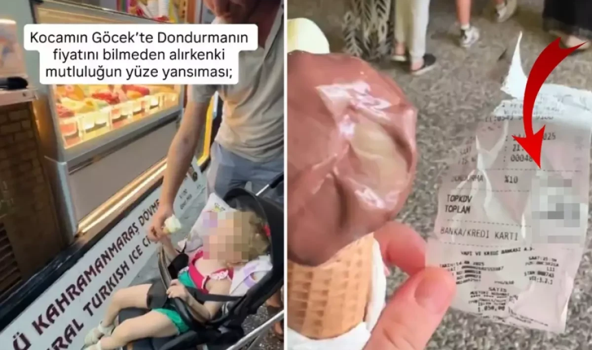 Göcek’te İki Top Dondurmaya Servet Ödendi!