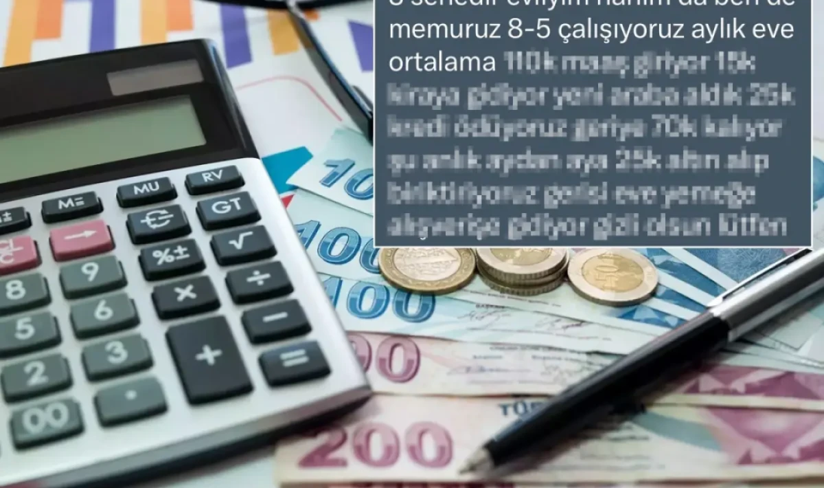 Her Ay Evine Giren Parayı Paylaşan Memurun Hesabı Tartışma Yarattı