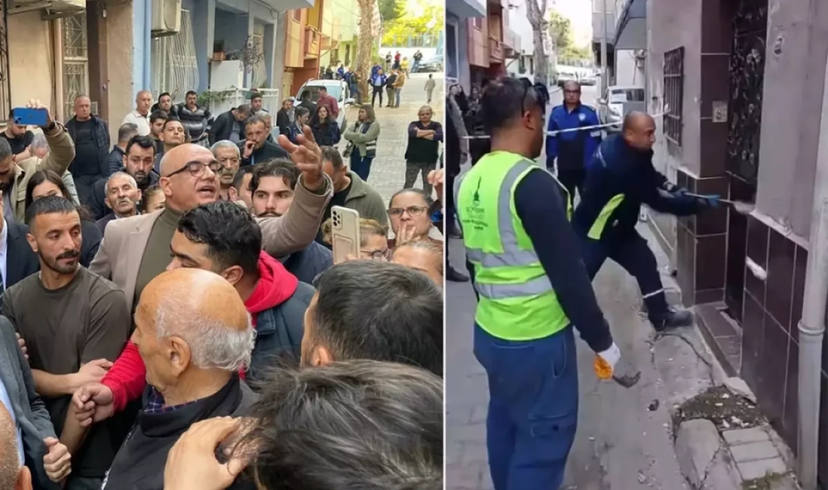 İzmir’de Onat Tüneli Çalışmaları Nedeniyle Tahliye ve Arbede