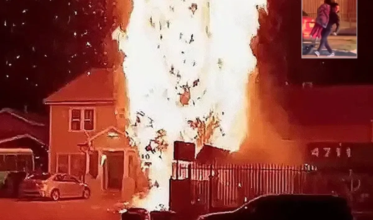 Kahraman Sağlık Görevlisi Küçük Kızı Alevlerin İçinden Çıkarıp Hayata Döndürdü