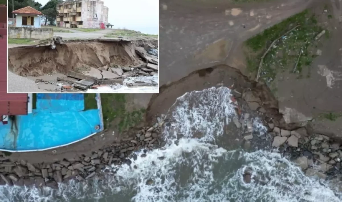 Karasu’da Kıyı Erozyonu: Deniz Bir Günde 50 Metre Çekildi