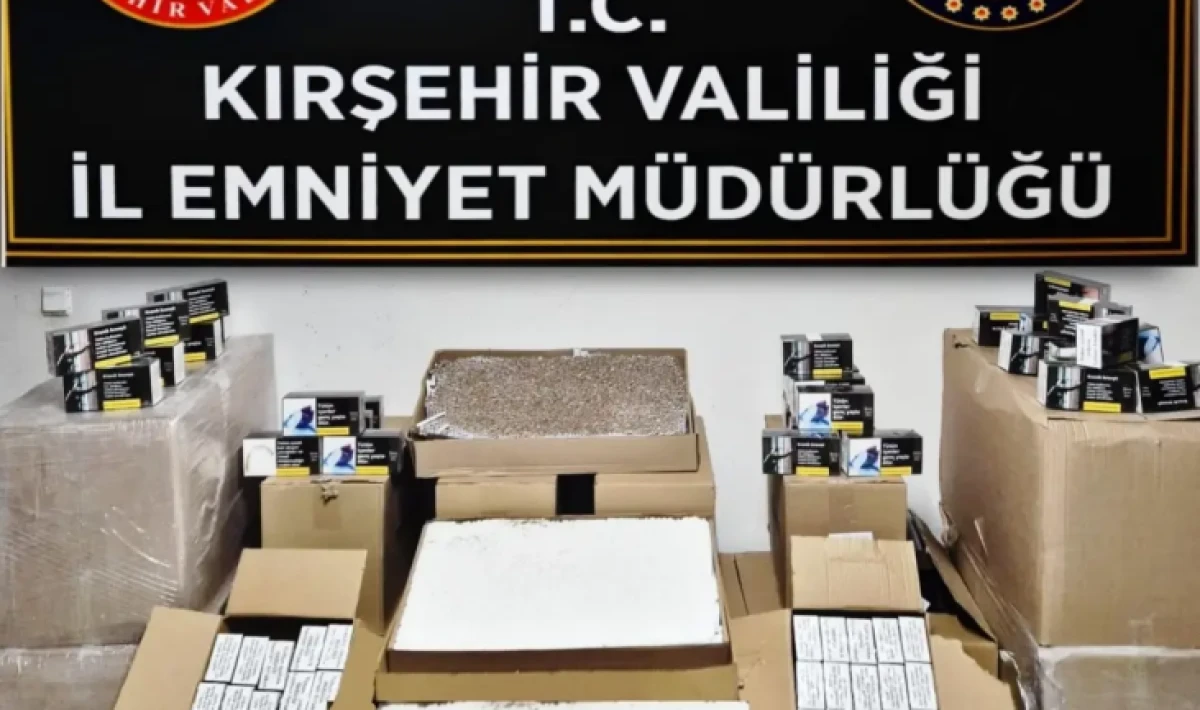 Kırıkkale’de Kaçakçılık Operasyonu: 144 Bin Makaron Ele Geçirildi!