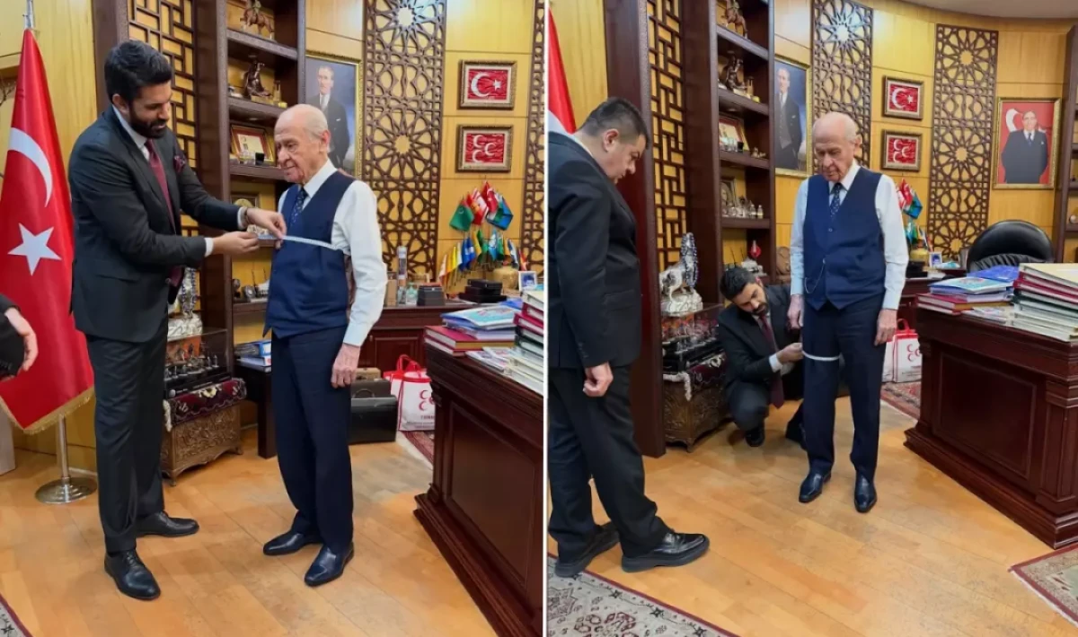 Kısmetse olur yarışmasıyla tanınan Adnan Kızıltaş’tan Bahçeli’ye ziyaret