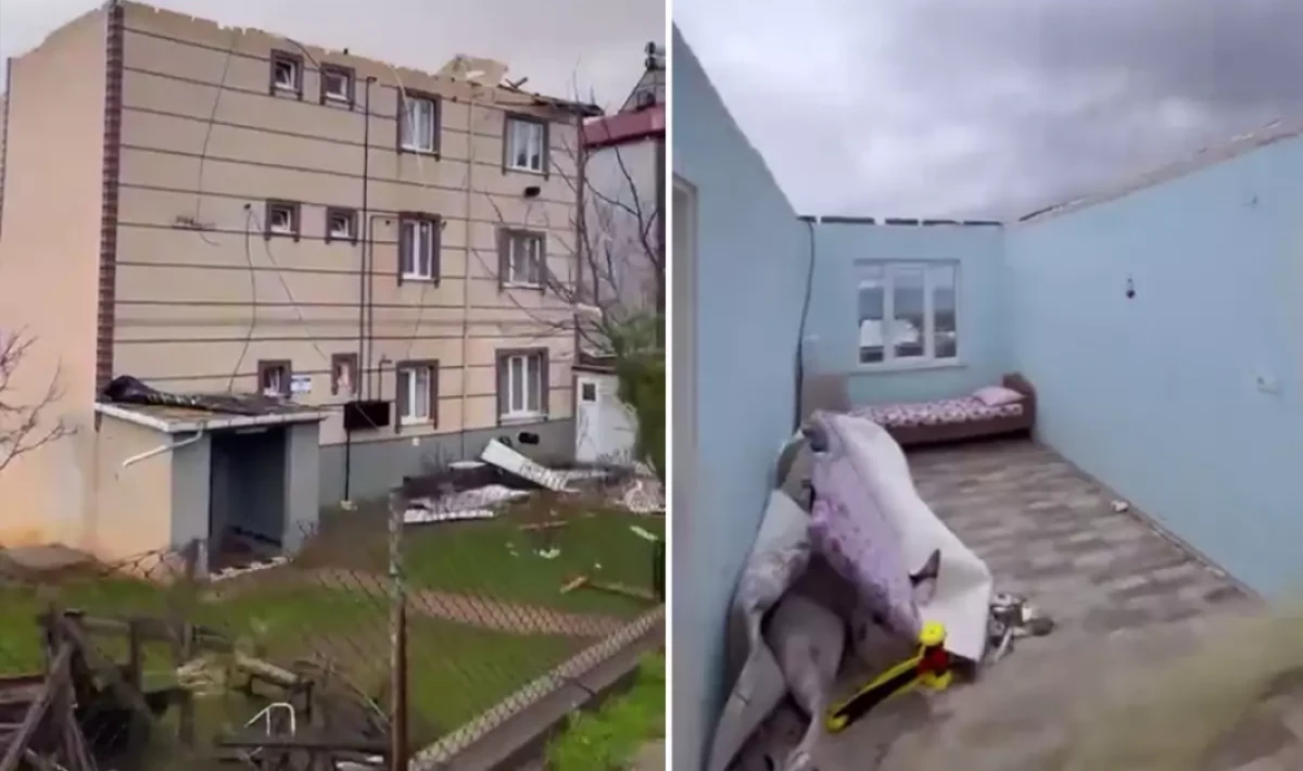 Kocaeli’de Fırtına Hayatı Felç Etti: Çatılar Uçtu, Hatlar Koptu, Bir Ev Kül Oldu