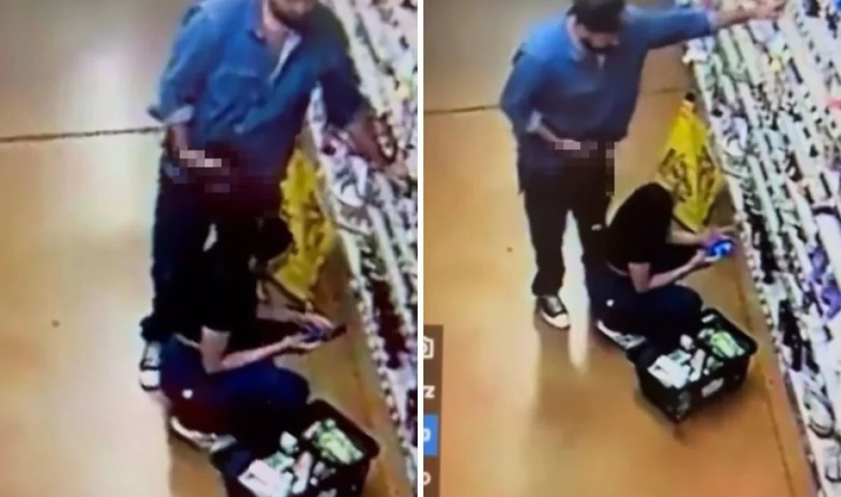 Markette taciz skandalı