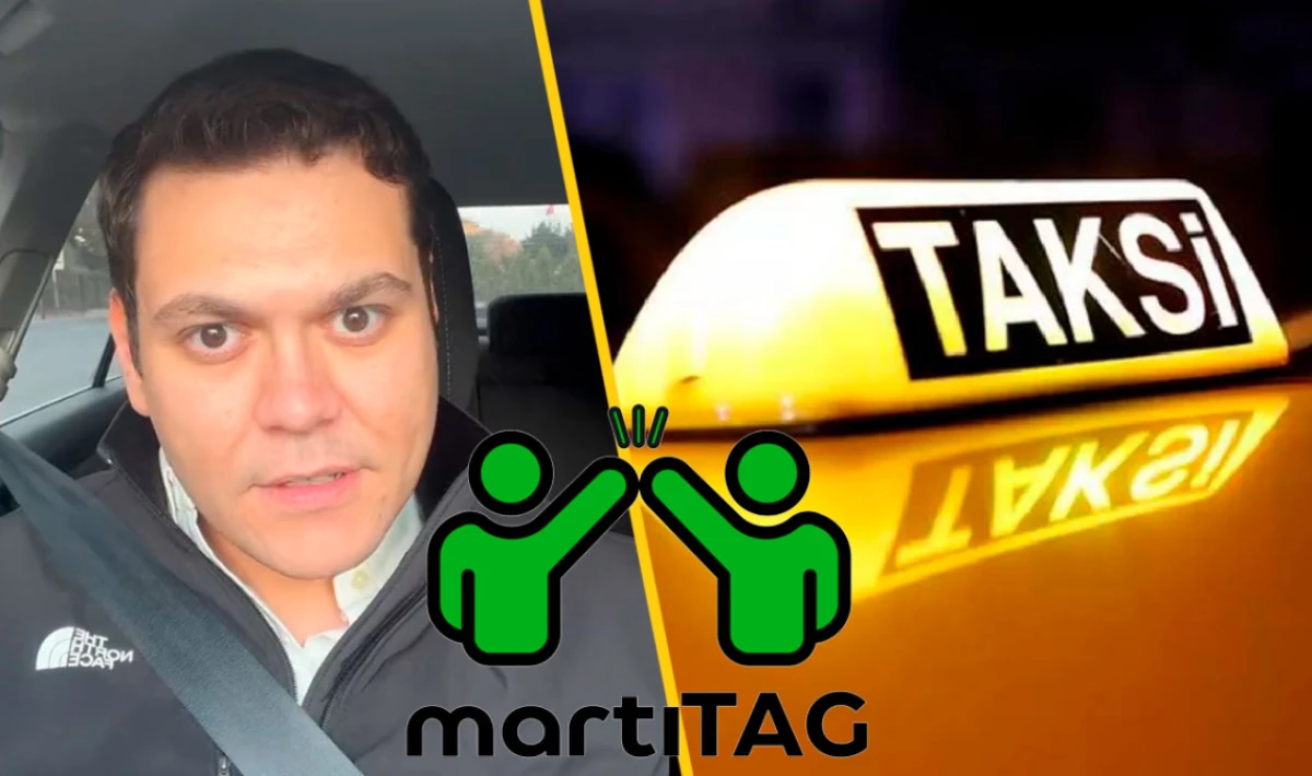 MartıTAG sürücüsüne ağır ceza, taksicinin paylaşımı olay oldu