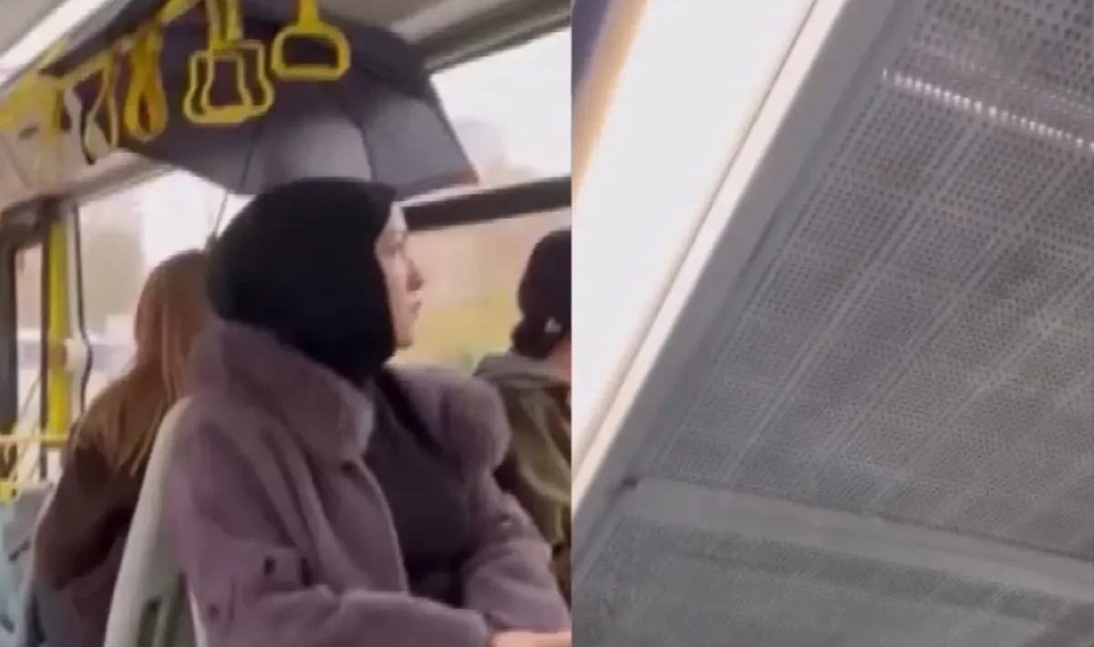 Otobüste Şemsiye Açtıran Sızıntı: İstanbul’da Sağanak Toplu Taşımayı Vurdu