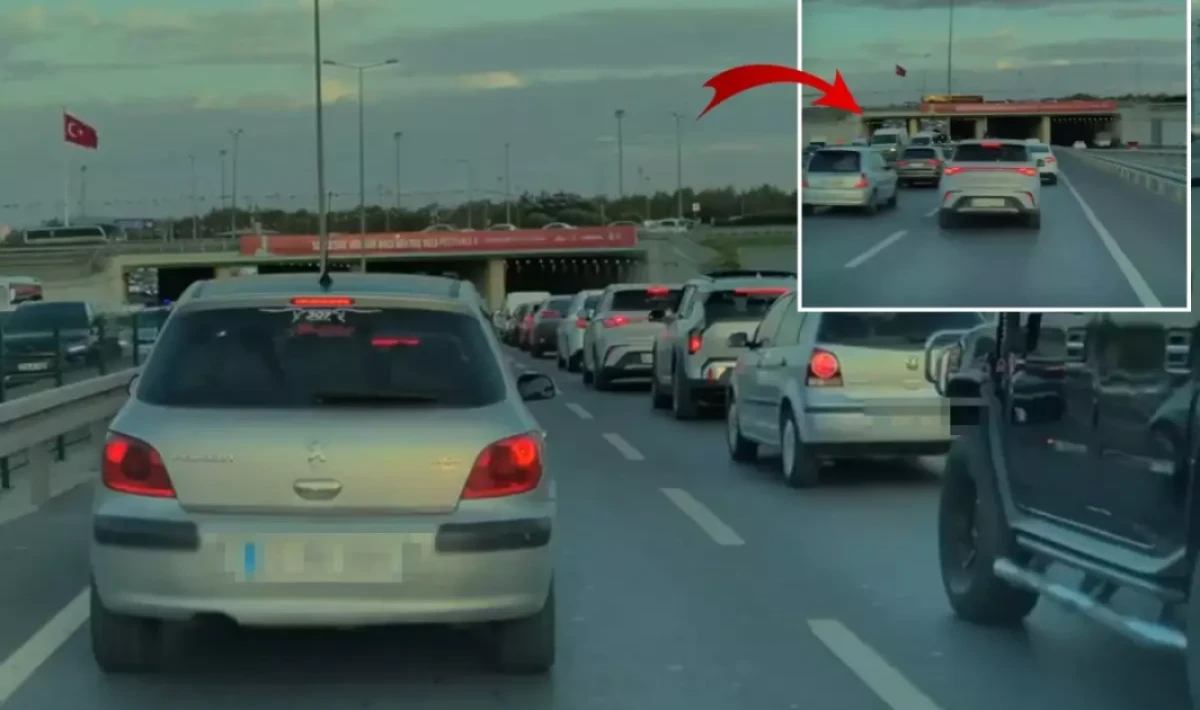 Otonom Modda Tesla, İstanbul Trafiğinde Kontrolden Çıktı
