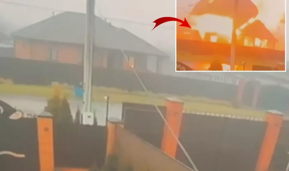 Rusya’da Gaz Patlaması Dehşeti: Müstakil Ev Yerle Bir Oldu