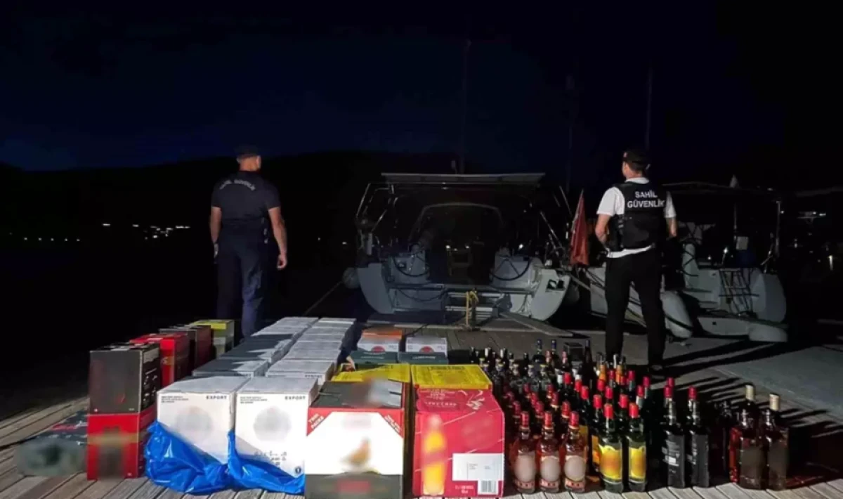 Sahil Güvenlik’ten Yasa Dışı Kaçakçılığa Operasyon