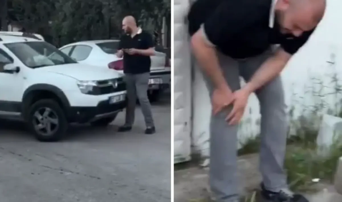 Şaka Yapmak İçin Arabasına Çarptı, Arkadaşının Diz Kapağı Kırıldı