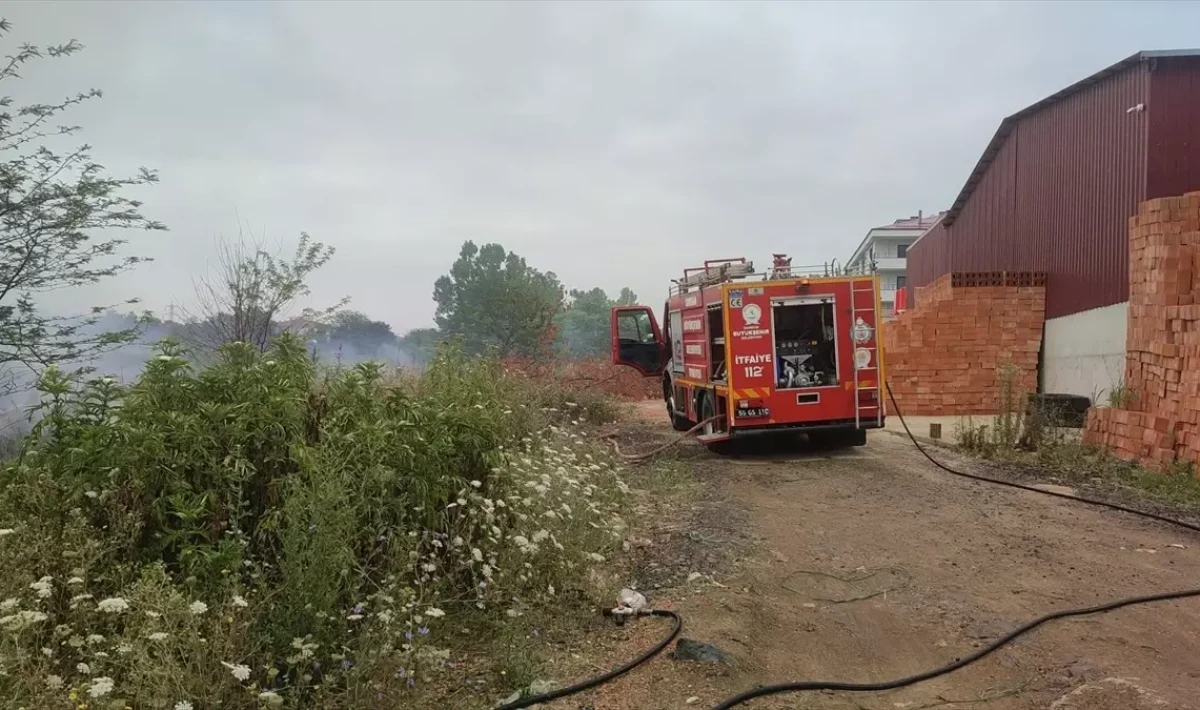 Samsun’da Sazlık Yangını Korkuttu!