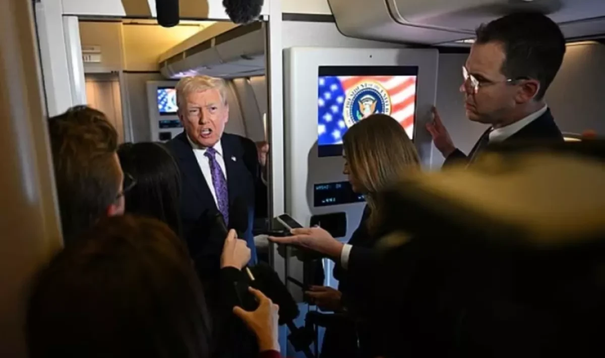 Trump MR Sorularına Sinirlenip Muhabire Sert Tepki Gösterdi