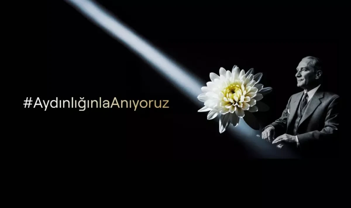 TurkNet, Mustafa Kemal Atatürk’e En Sevdiği Çiçek Kasımpatı ile Teşekkür Ediyor